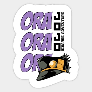 JoJo's Bizarre Adventure - Ora Ora Ora Jotaro Sticker